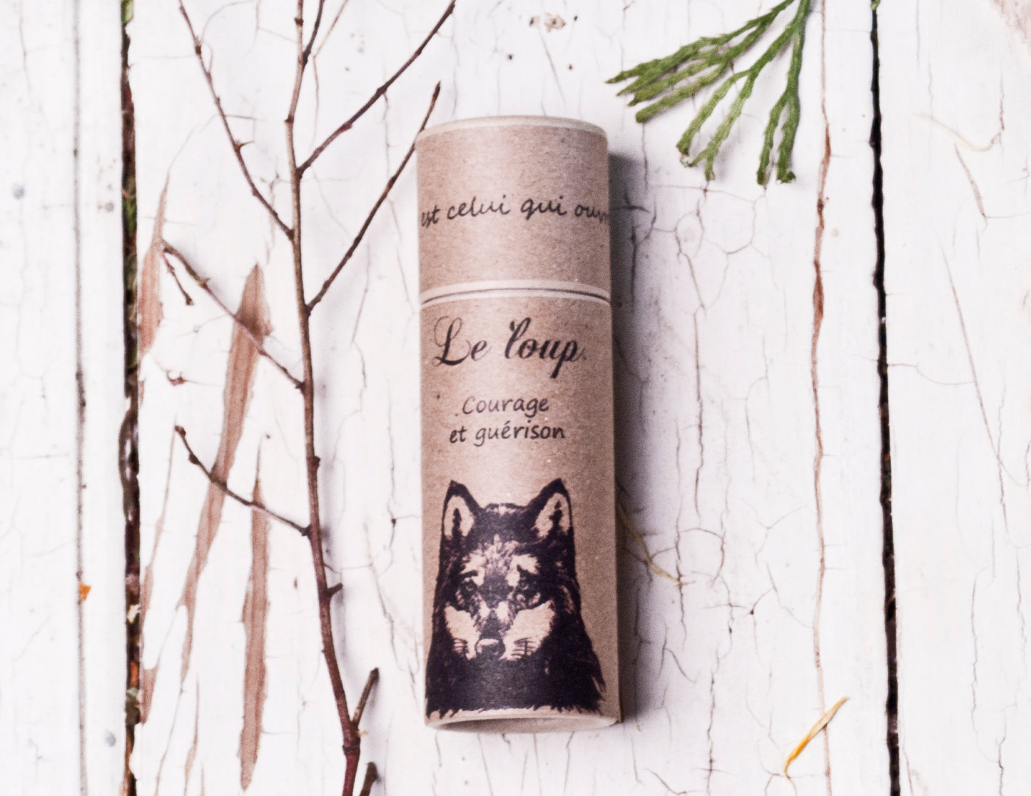Parfum solide énergétique - Le Loup