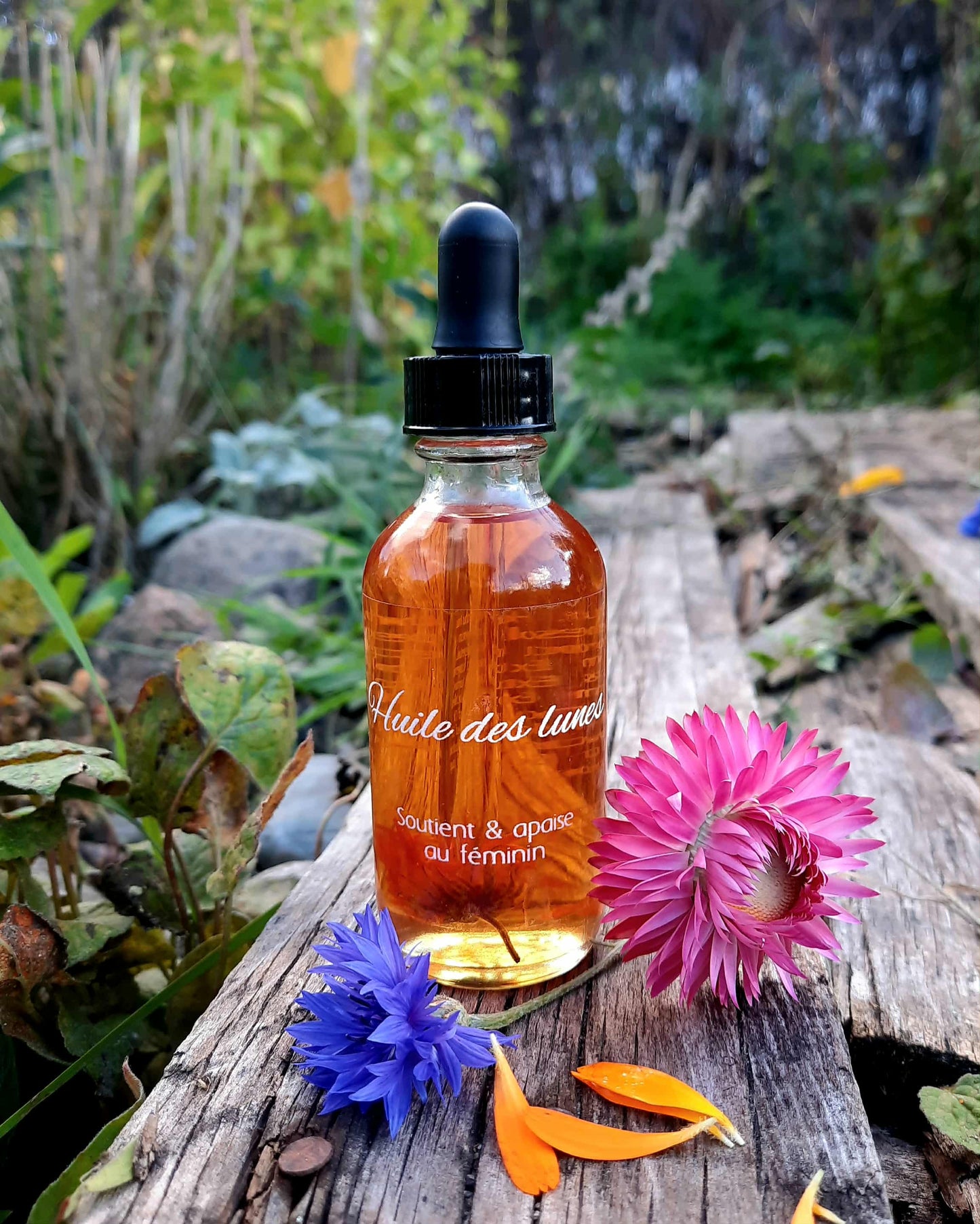 Huile des lunes - Huile au féminin