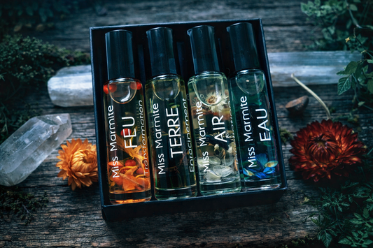 Coffret — Parfums rituels des 4 éléments