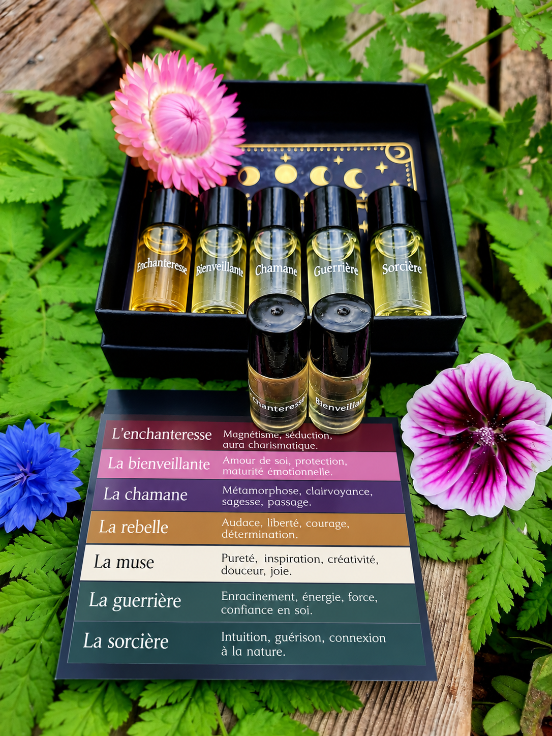 Ensemble découverte des 7 parfums